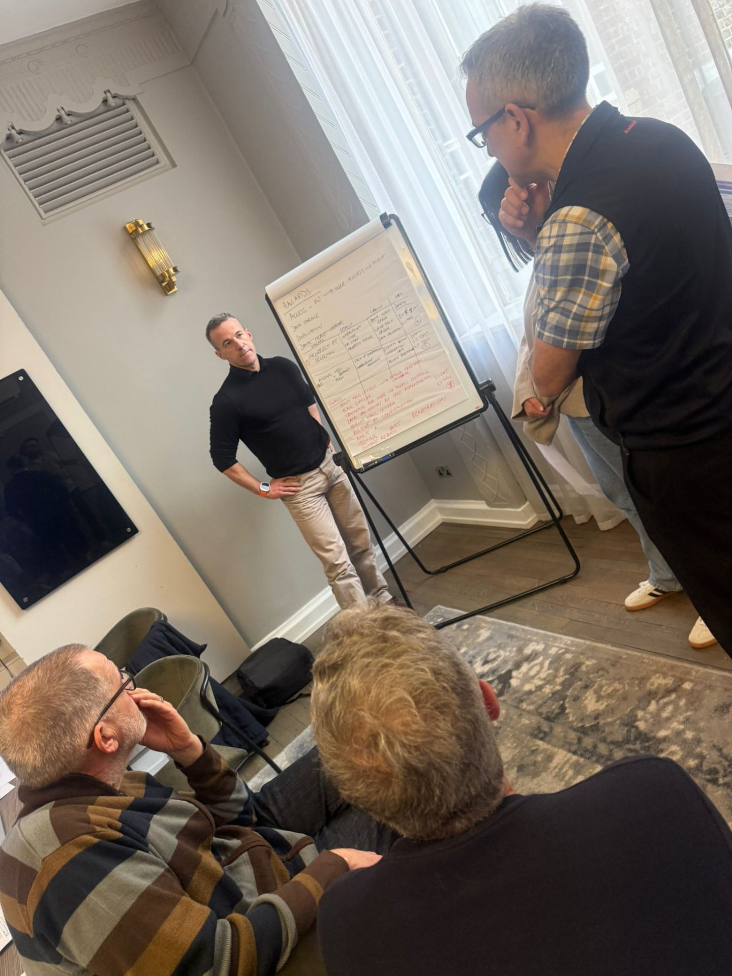 Hazard workshop in progress