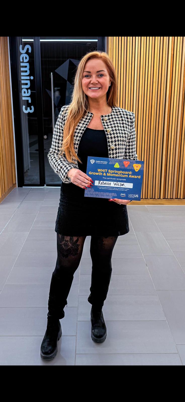 WHIT Springboard Growth & Momentum Award