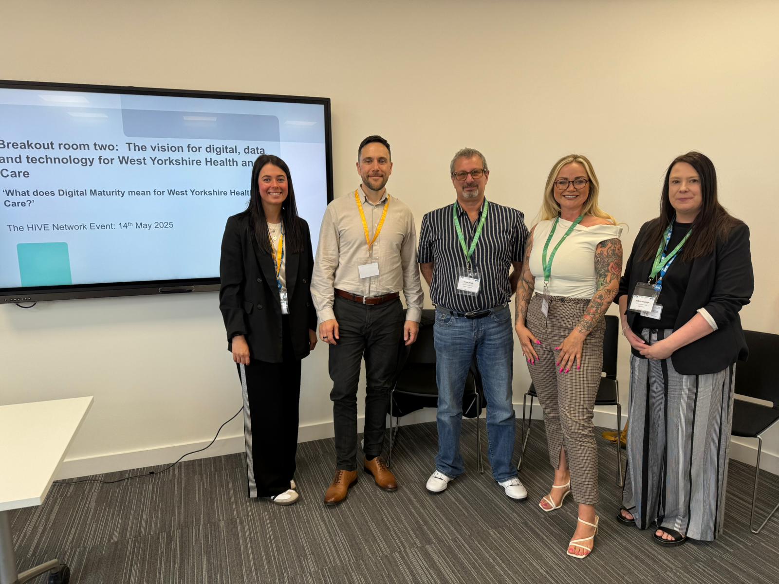 HIVE Network panel on West Yorkshire digital maturity