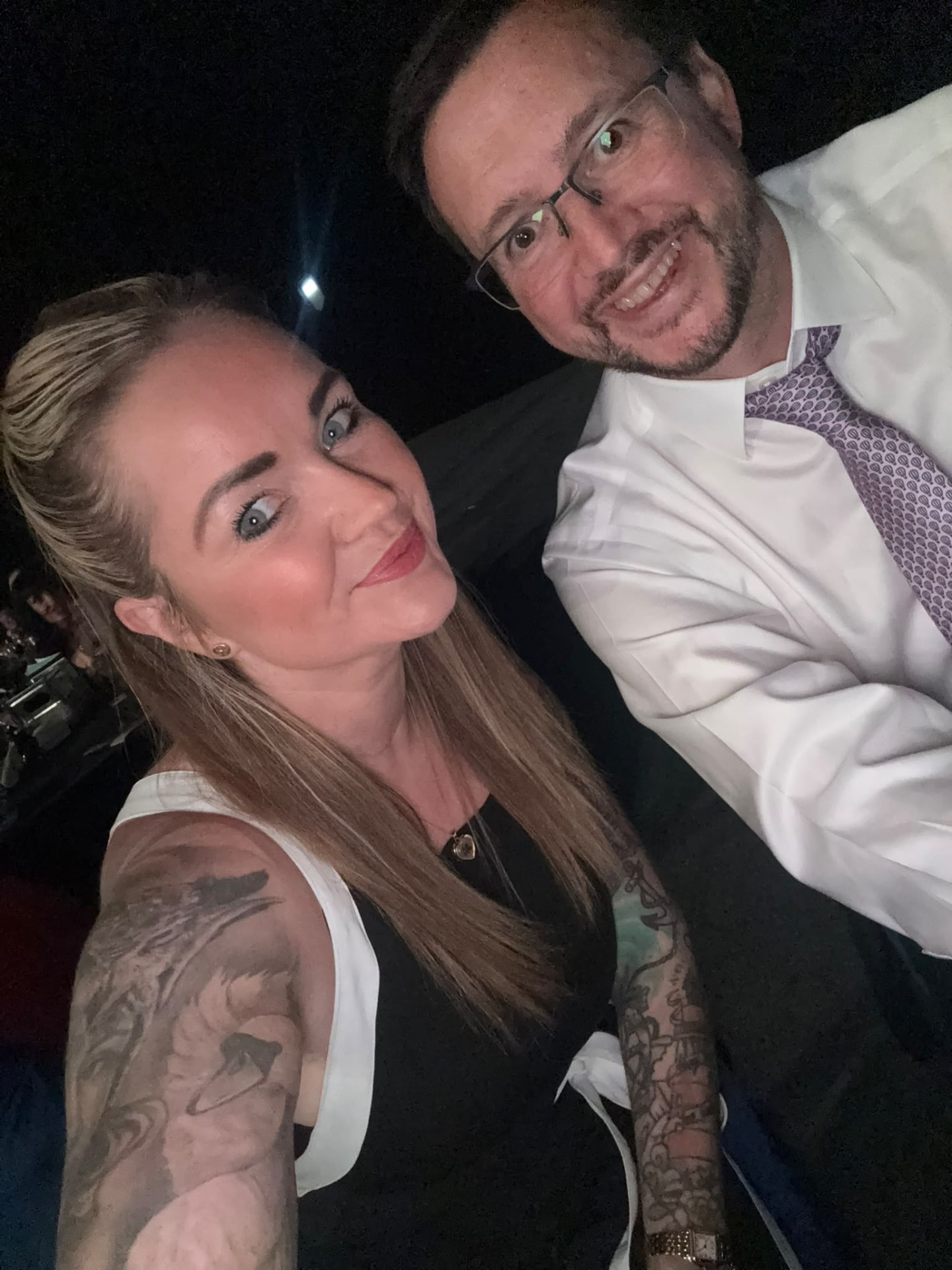 An evening at the awards